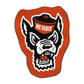 NCAA North Carolina State Wolfpack Universitymascot Mat, Team Color, One Size
