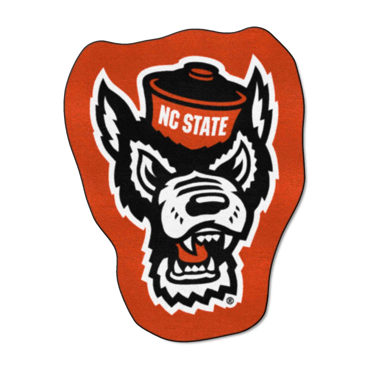 NCAA North Carolina State Wolfpack Universitymascot Mat, Team Color, One Size