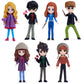 Wizarding World Magical Minis Hogsmeade Collector Set - 7 Figures, Plastic, Ages 6+, Model 6065055