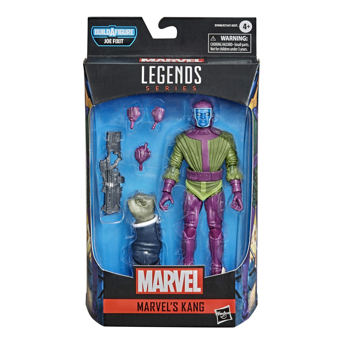 Marvel Legends 6-inch Kang Action Figure Toy, Multicolor, Plastic, Model E9980, Ages 4 and Up