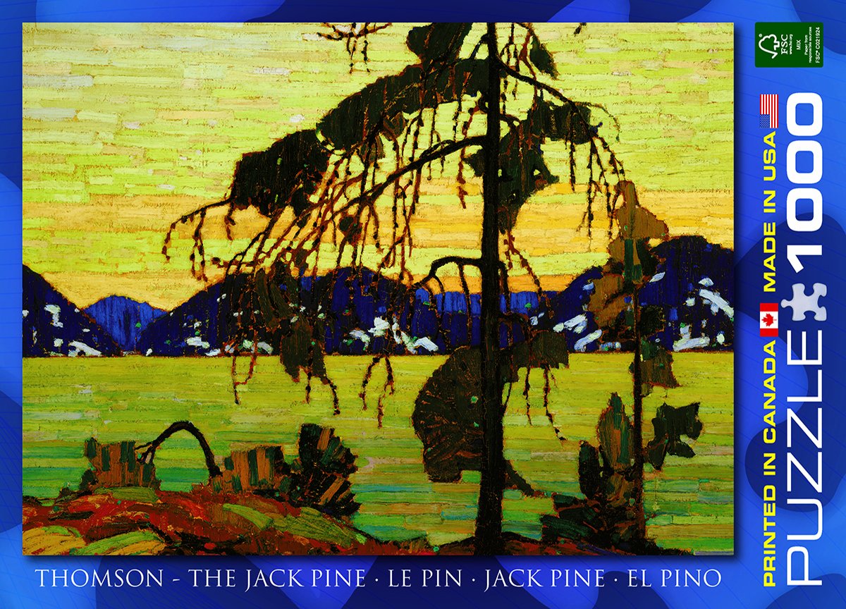 Eurographics Jack Pine By Tom Thomson 1000 Piece Puzzle (6000-7166)