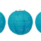 Lace Paper Lanterns - Turquoise
