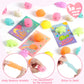 Joyin 28 Pack Gift Cards With Cute Kawaii Mochi Squishy Toy To Squeeze Glow In The Dark Stress Relief Fidget Toy For Kids, Classroom Exchange Prizes Valentine Party Favor