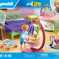 Playmobil Mylife 71609 Bedroom And Two Playmobil Figures, Made From Over 80% Recycled And Biobased Materials, Detailed Toy For C