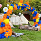 154Pcs Royal Blue Balloons Garland Arch Kit In Different Sizes 5/10/12/18 Inch Royal Blue Balloons For Birthday Party Decoration