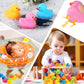 50Pcs Mini Rubber Duck Bath Toys, Multicolor Bath Ducks Bulk Float Duck Baby Bath Toy For Shower Birthday Party Favors Gift Classroom Summer Beach Pool Party Games