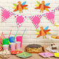 Gejoy 56 Pieces Thanksgiving Turkey Craft Kits Diy Turkey Thanksgiving Party School Activities Decoration Supplies, Makes Up To 8 Turkeys (Orange Series)