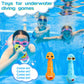 Ddzoou Set Of 3 Pool Diving Toys For Kids, Fun Clown Eggs Diving Stick Pool Toys For Kids, Perfect For Boys And Girls Pool Parti
