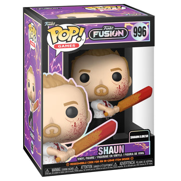 Funko Pop Games: Fusion - Shaun - Shaun Of The Dead - Collectable Vinyl Figure - Gift Idea - Official Merchandise - For Kids & Adults - Horror Fans - Model Figure For Collectors And Display