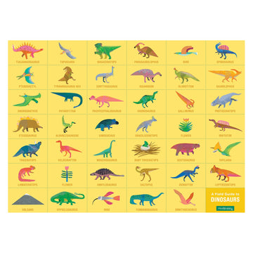 Mudpuppy Dinosaurs - 64 Piece Search & Find Puzzle Jigsaw Puzzle Featuring Diverse Prehistoric Animals And Over 40 Hidden Images