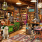 Vermont Christmas Company 1000 Piece Jigsaw Puzzle - Fully Interlocking, Randomly Shaped, 26 5/8" x 19 1/4", Puzzle Board, Model VC