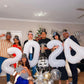 White 4 Balloon, Translucent Number Balloons 40 Inch, 4Th White Party Decorations, Four Large Numbers For Party Decor, Number 4