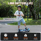 SIMATE Scooter, Bluetooth Speakers and LED Light-Up Wheels, APP Control, Dual 250W Motors, 8.5 mph Max Speed & 8.5 Miles Max Ran