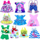 Wondoll 12 Inch Baby Doll-Clothes And Accessories - 10 Sets Doll Clothes For 10-12 Inch Dolls, Baby Doll Clothes Dress Outfits Accessories Christmas Birthday Gift For Kids