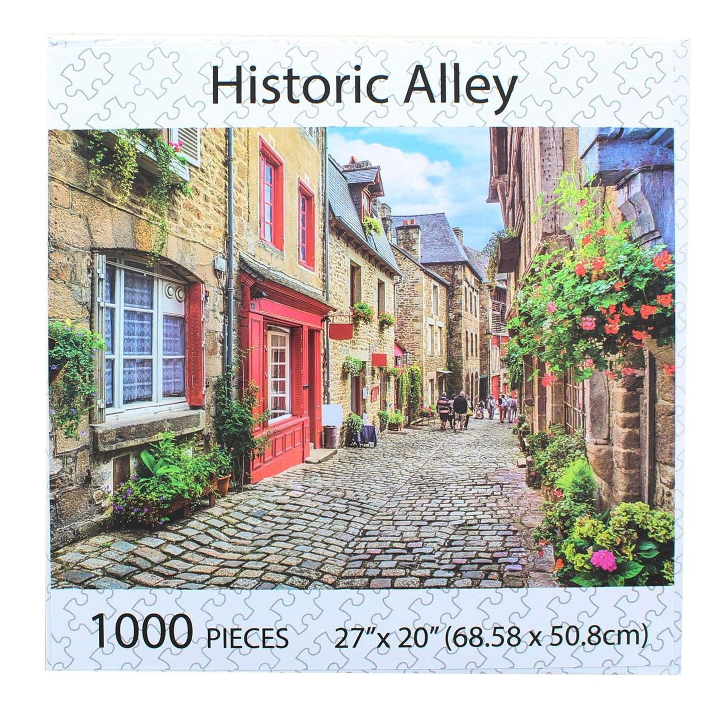 Puzzle Mate - Historic Alley - 1000 Piece Jigsaw Puzzle