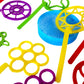Bubble Wands, Large Bubble Wand Assortment, 8' Inches (1 Set)