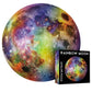 Antelope Rainbow Moon 1000 Piece Jigsaw Puzzle For Adults, Space Theme, Paperboard, Round Puzzle, High Resolution, Matte Finish, No Dust, Includes Poster, 26.5 Inches