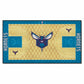 FANMATS 9213 Charlotte Hornets Large Court Runner Rug - 30in. x 54in.