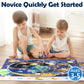 Iplay, Ilearn Floor Puzzles For Kids Ages 3-6, Jigsaw Puzzle For Kids Ages 4-8, Toddler Large Wooden Learning Toy, Educational Round Planets, Solar System Birthday Gift For 5-7 Year Old Boy Girl Child