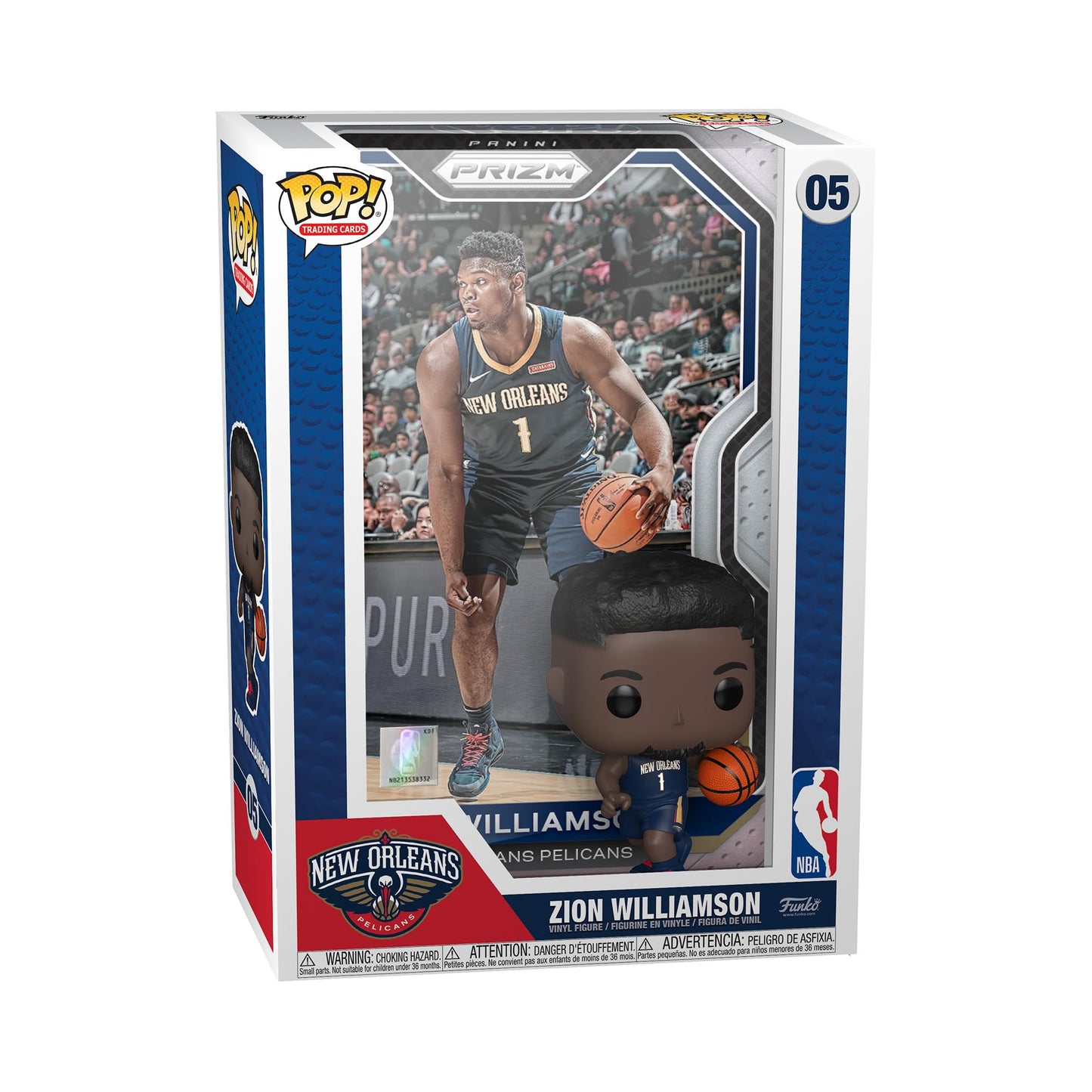 Funko Pop! Nba Trading Cards: Zion Williamson