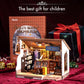 Rolife DIY Miniature House Kit Magic House  Tiny House Kit for mature-themed to Build  Mini House Making Kit with Furniture  Halloween for Family and Friend (Kiki 's Magic Emporium)