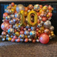 40 Inch Gold 10 Number Balloons Giant 10 Balloons Gold Birthday 10 Balloons 10Th Birthday Anniversary Events Party Decorations S