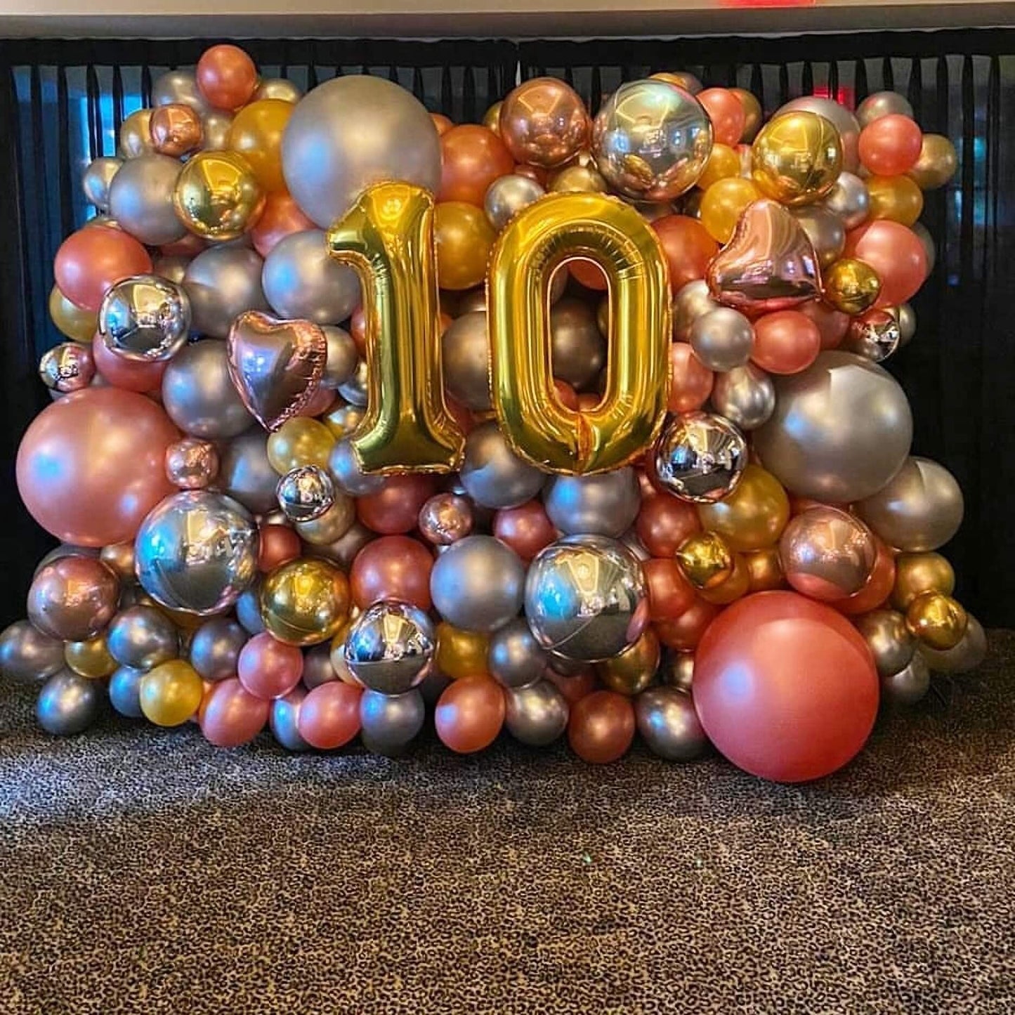 40 Inch Gold 10 Number Balloons Giant 10 Balloons Gold Birthday 10 Balloons 10Th Birthday Anniversary Events Party Decorations S