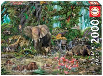 Educa African Jungle 2000 Piece Puzzle