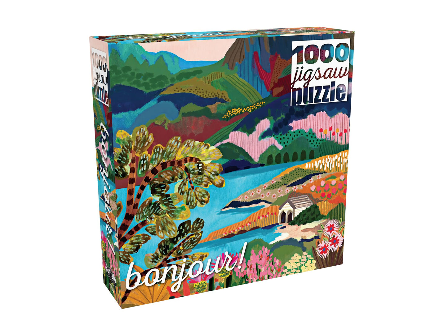 Buffalo Games Dove Lake 1000 Piece Jigsaw Puzzle - Large Multicolor Paper Puzzle for Adults - Model 13704