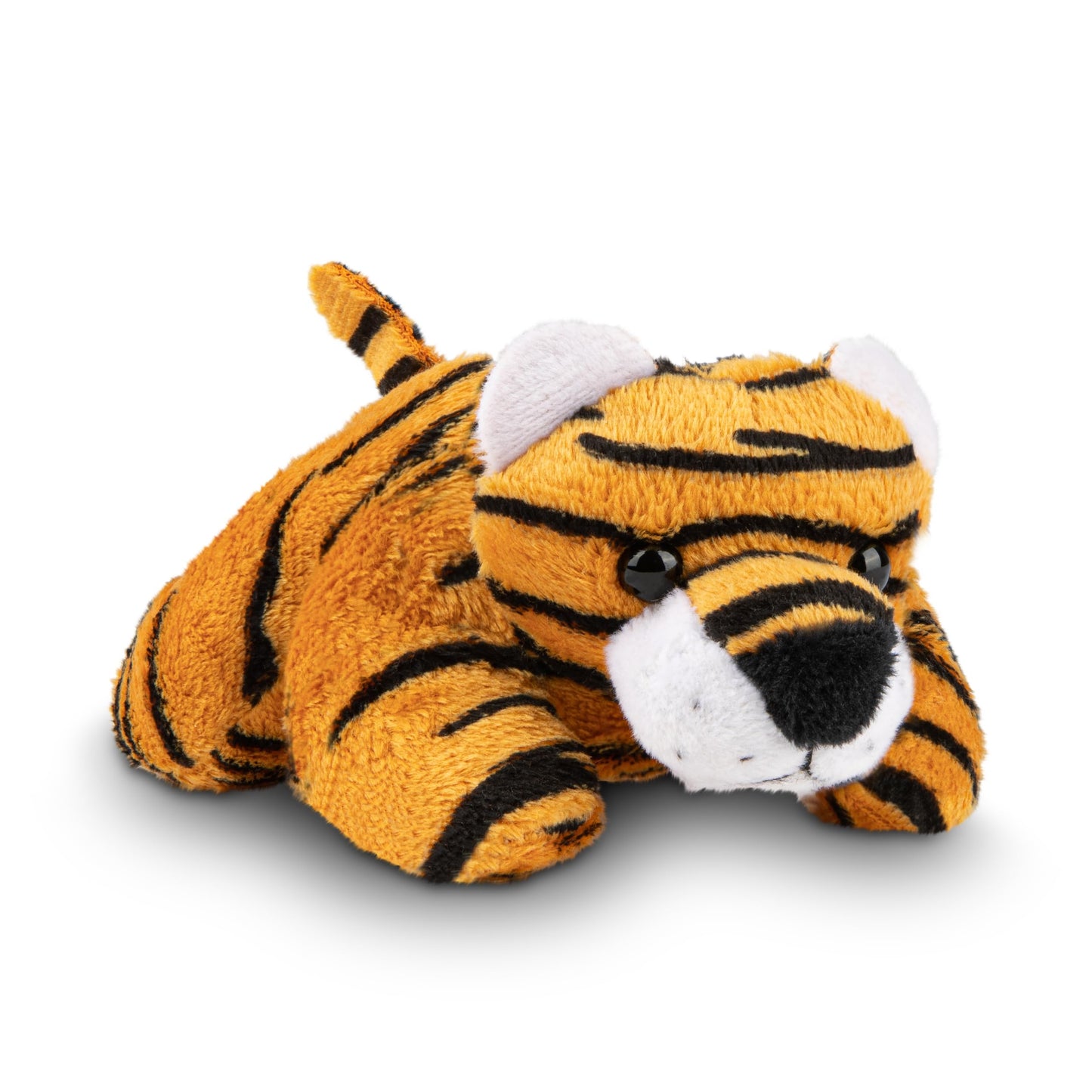 Forest & Twelfth 4' Stuffed Tiger, Single Mini Stuffed Animal Plush Toy For Kids, Jungle Party Favors And Goody Bags, Classroom Treasure Box Prizes, Stocking Stuffers (Tiger)