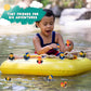 Forest & Twelfth Sports-Themed Rubber Duckies - Multicolor Mini Rubber Ducks, 2'' Hockey, Baseball, Football, Basketball, And So