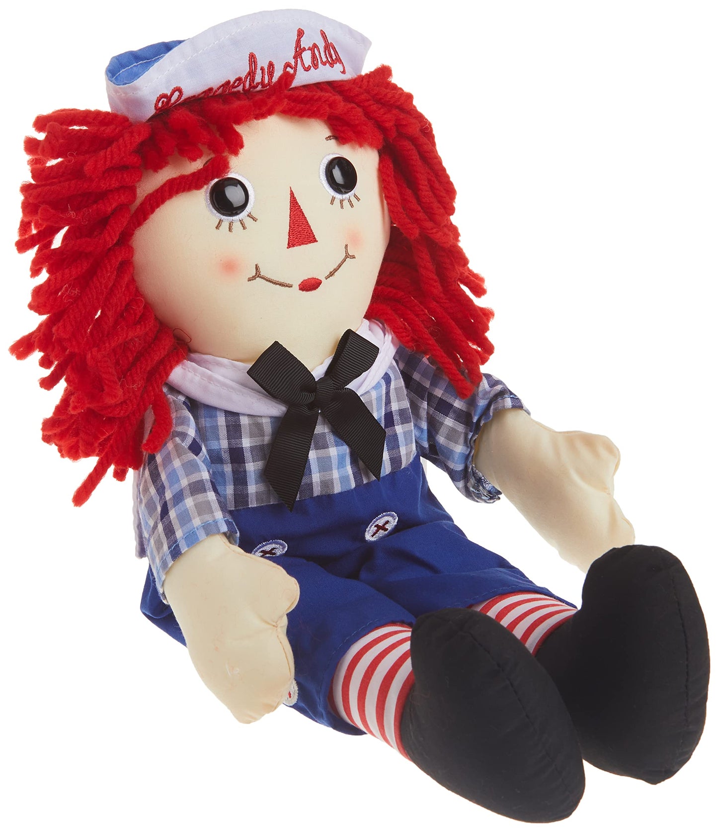 Aurora® Timeless Raggedy Ann & Raggedy Andy® Raggedy Andy Classic Stuffed Animal - Cherished Memories - Lasting Play - Multicolor 16 Inches