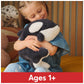 GUND Flynn Orca Whale Plush Stuffed Animal, 10” Black/White, High Quality Materials, Ages 1 and Up, Model 6067462