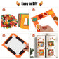 Fovths 24 Packs Fall Foam Picture Frame Kits Thanksgiving DIY Frame Crafts Fall Leaf Picture Craft Autumn Theme Picture Frames w