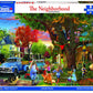 White Mountain The Neighborhood 1000 Piece Puzzle For Adults Fun Spring Jigsaw Puzzle For Grandparents And Family