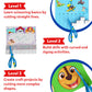 Skillmatics Scissor Skills Activity Book - Snip Snip PAW Patrol, Stocking Stuffers, Preschool Cutting & Creative Activities, Fel