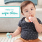 Infantino Sweet Tooth Silicone Teethers, Textured Ice Cream And Donut, 2-Pack