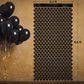 2 Pack Gothic Black Heart Curtains Black Valentines Day Decor Goth Birthday Decorations Tinsel Foil Fringe Curtains Backdrop for