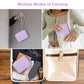 Canboc Carrying Case for Anbernic RG40XXV/RG406V/RG405V - Purple, Durable Polyurethane, with Mesh Pocket for Accessories