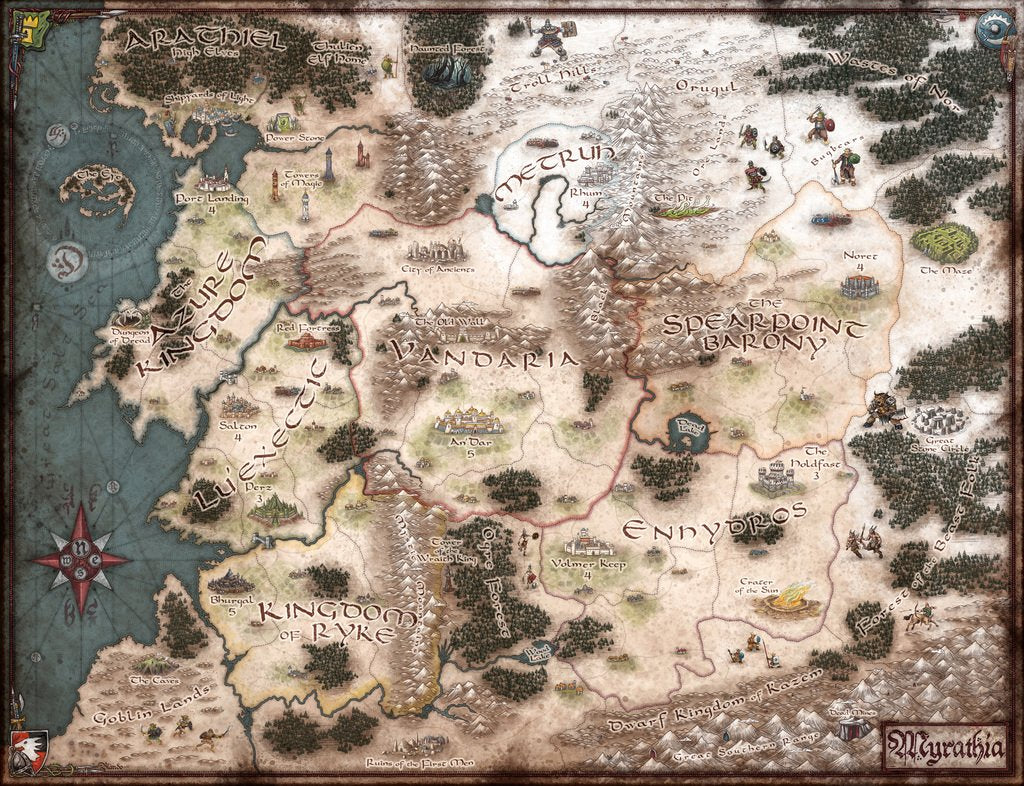 Warquest Board Game Mr B Games