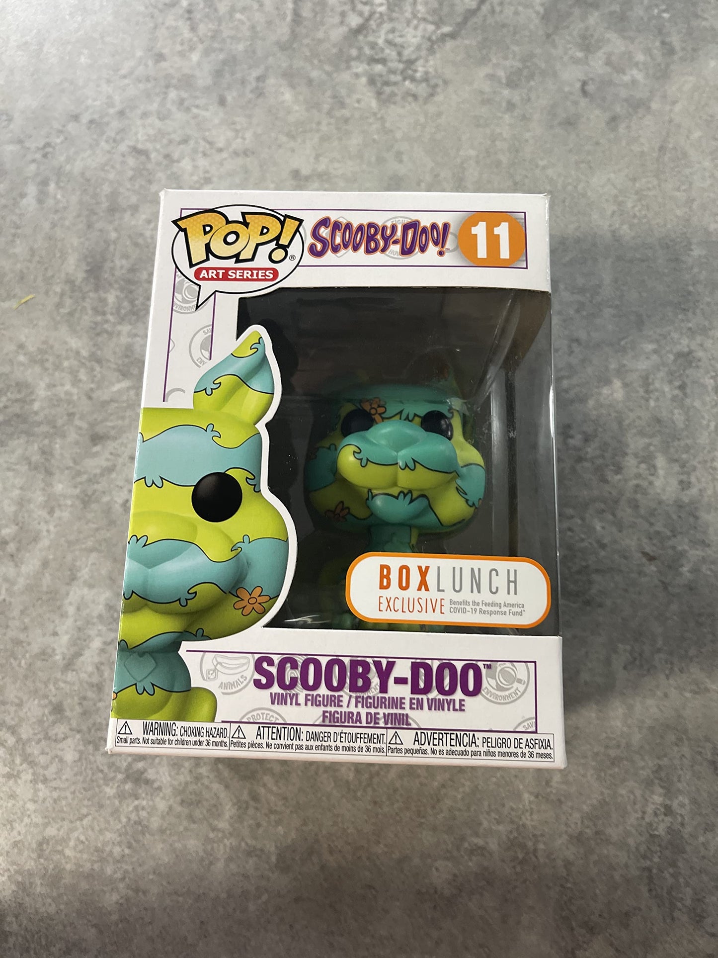 Funko Pop Scooby DOO Art Series #11 Exclusive Vinyl Figure - Standard Size - Green