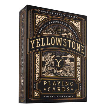 Theory11 Yellowstone Premium Playing Cards, Poker Size Standard Index, Luxury Playing Cards