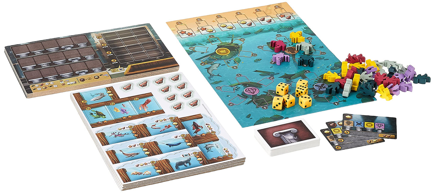 Steve Jackson Games Wreck Raiders Board Game - Blue - Model KTG4001 - Paper Material