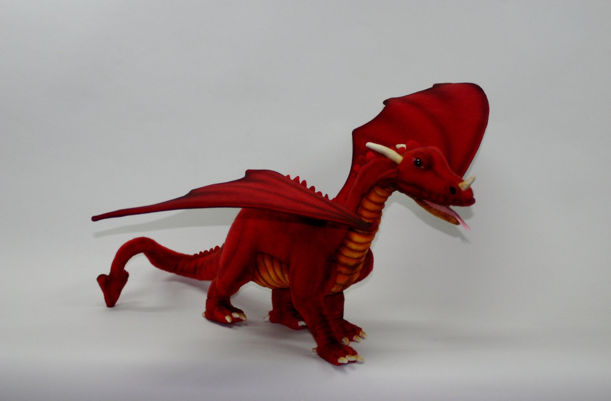 Hansa True-To-Life Great Dragon In Red
