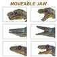 Lavesom Jumbo Dinosaur Toy Set - 6PCS Realistic Plastic Dinosaurs for Kids 3-7 Years, Green Playset for Boys and Girls