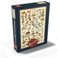 Mypuzzle Champignons - Mushrooms For All, Vintage Art Poster, Adolphe Millot - Premium 100 Piece Jigsaw Puzzle For Adults