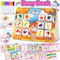 Unicorn Busy Book For Toddlers 3-5, Preschool Toddler Learning Activities Book, Educational Montessori Toys For 3 4 5 Year Old G
