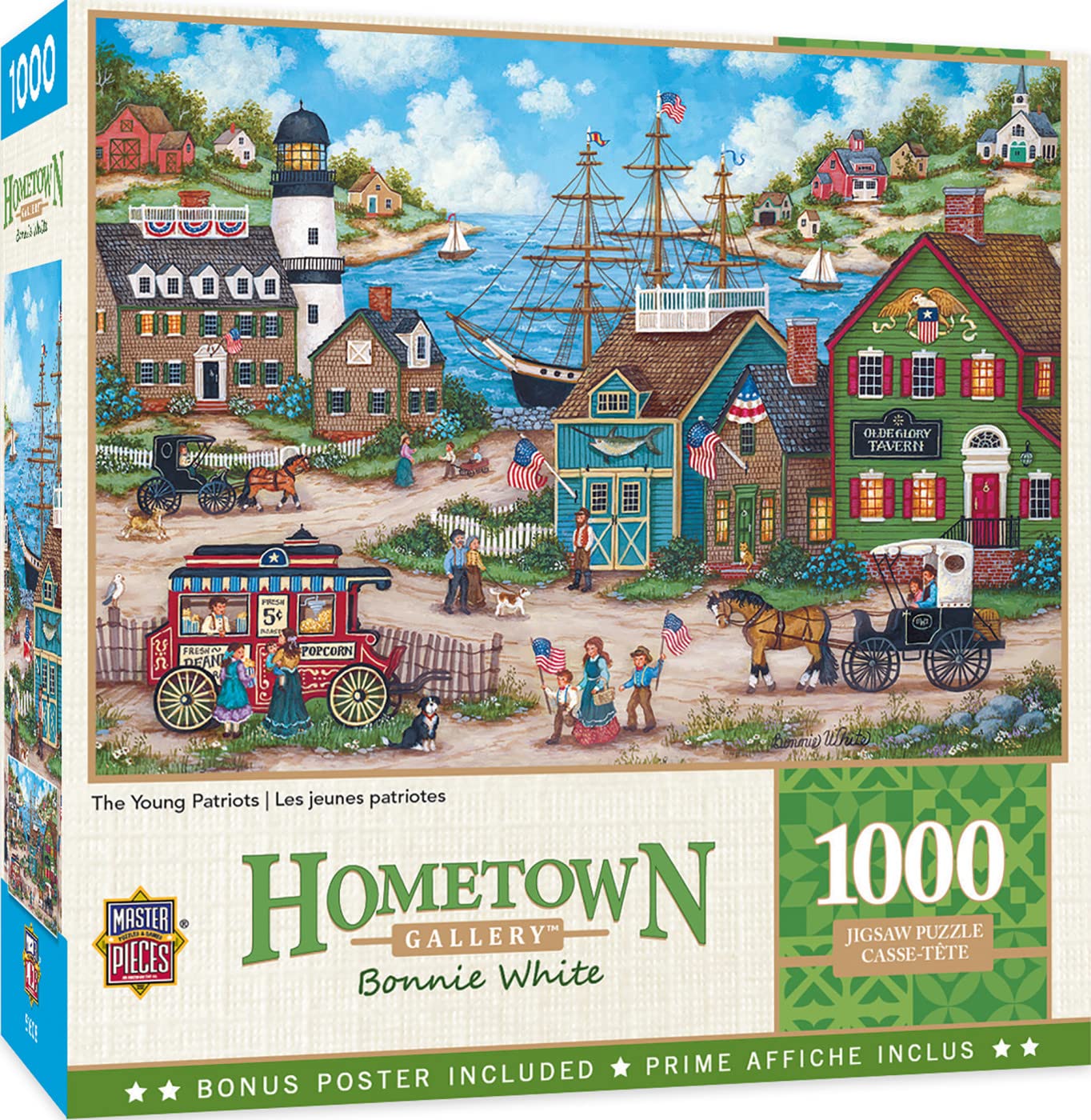 Hometown Gallery The Young Patriots 1000 Piece Jigsaw Puzzle