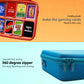 Ltgem Game Card Travel Case,Compatibility Taco Cat Goat Cheese Pizza/Skyjo/Uno/Playing Card Against Humanity And Other Game Cards,This Card Box Can Hold 2500+Game Cards (Purple)
