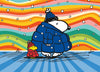 Ceaco - Peanuts - Puffer Coat - 500 Piece Jigsaw Puzzle - Oversized Pieces - Easy To Hold - Ez Hold